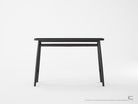KT001SB wooden console table in black