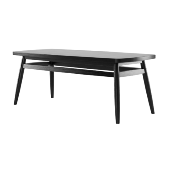 Twist Coffee Table 120(CM) - Satin Black