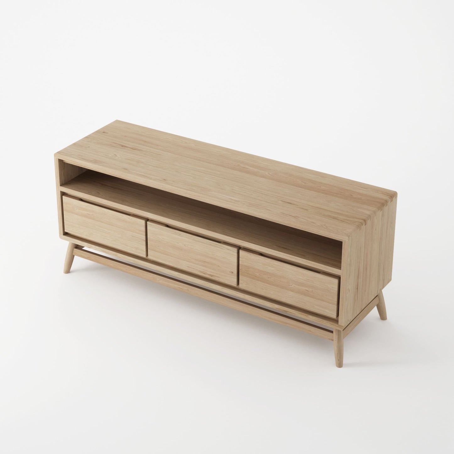 Twist TV Unit - European Oak