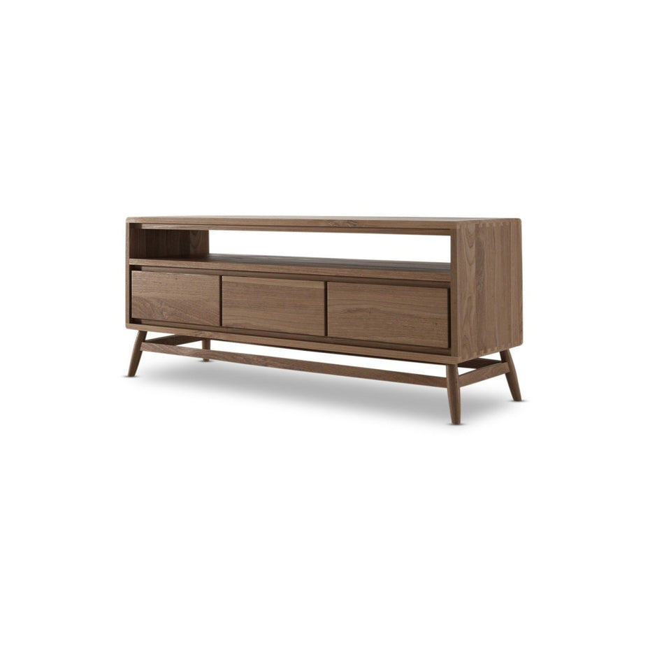 Twist TV Unit - FSC Recycled Teak