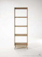 KT027O-2 wooden bookshelf with four shelves