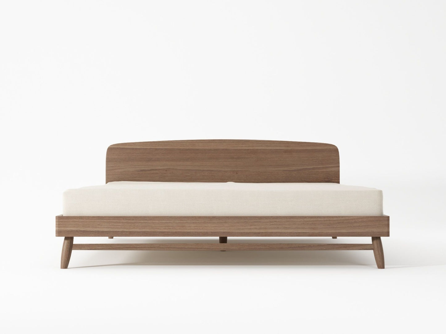 Twist Queen Bed  - FSC Recycled Teak
