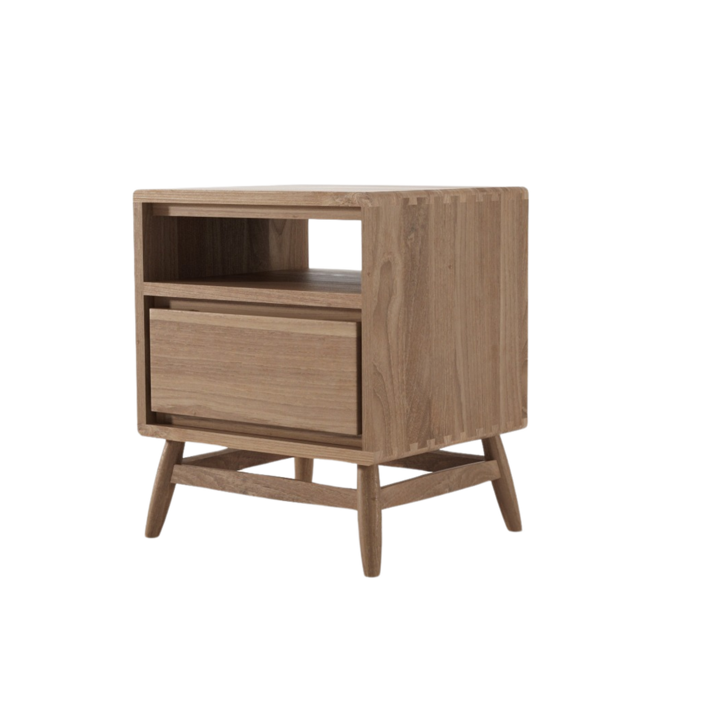 Twist Side Table - FSC Recycled Teak