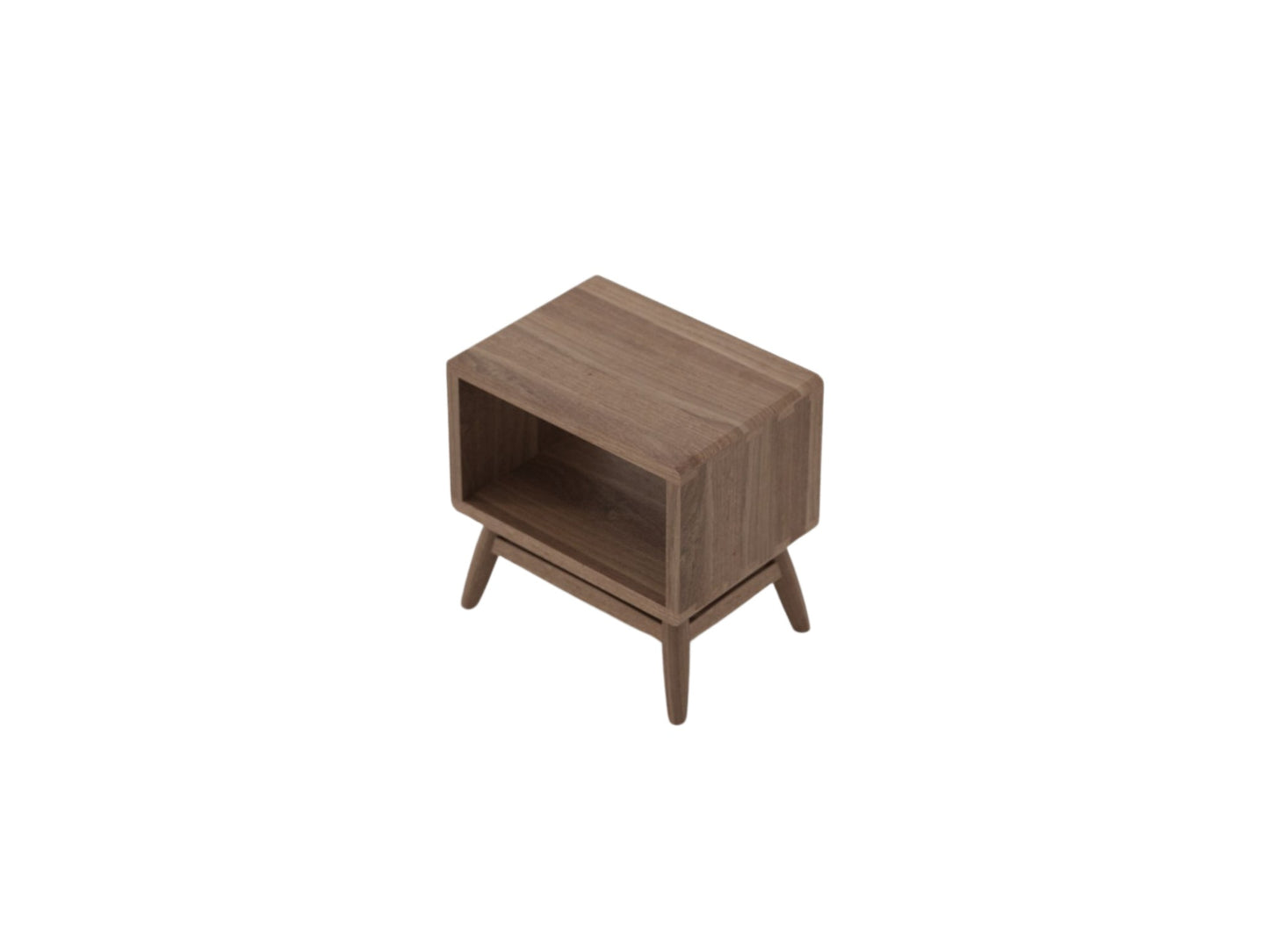 Twist Bedside - FSC Recycled Teak