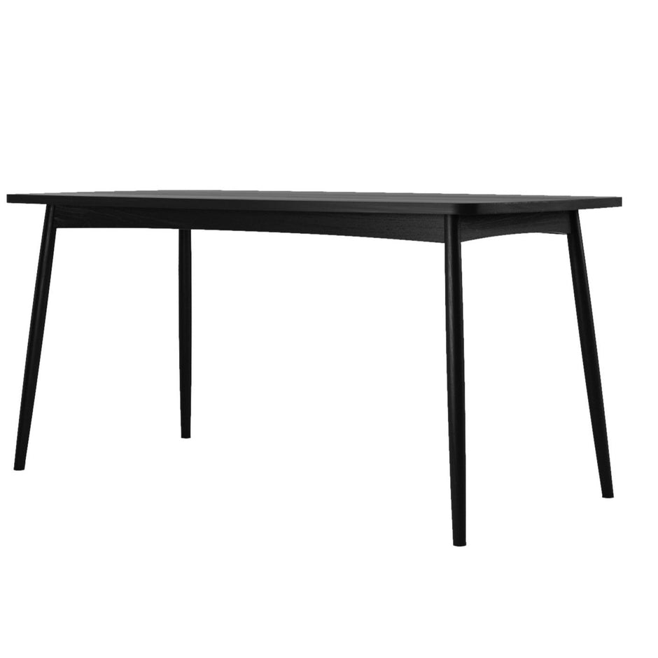 Twist Dining Table 160(CM) - Satin Black