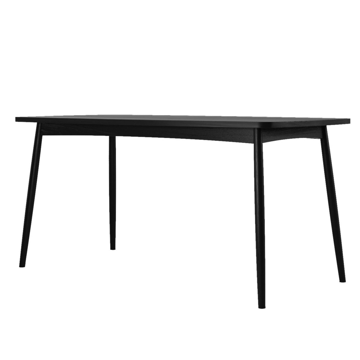 Twist Dining Table 180(CM) - Satin Black