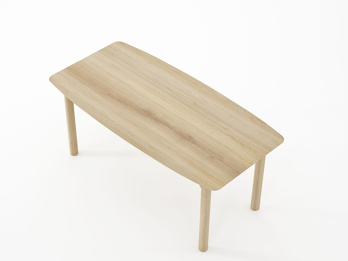 Tenon Rectangular Dining Table 180cm - European Oak