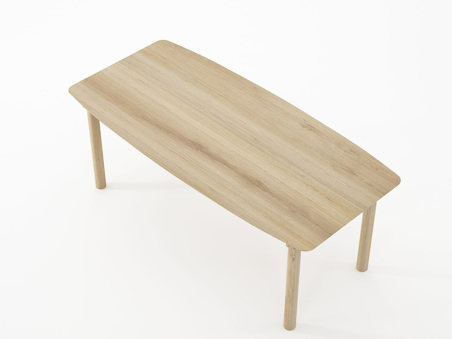 Tenon Rectangular Dining Table 200cm - European Oak