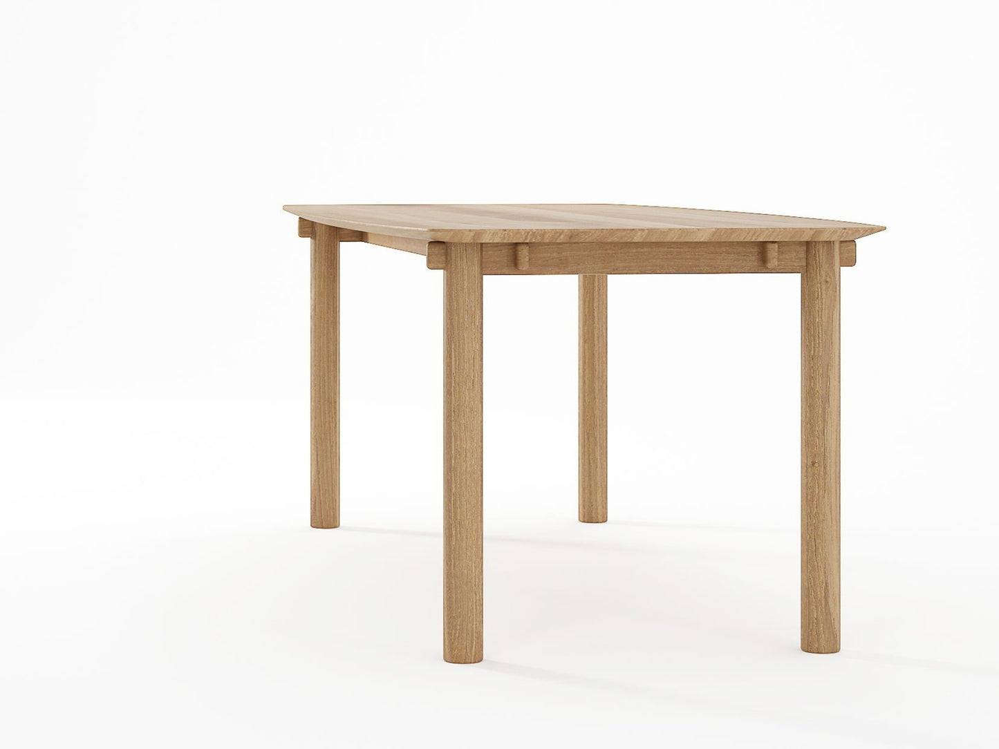 Tenon Rectangular Dining Table 200cm - Teak