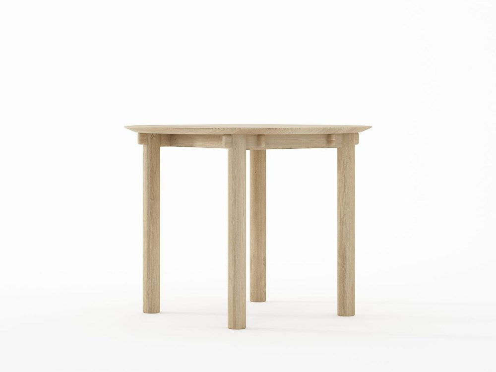 Tenon Round Dining Table 100cm - European Oak