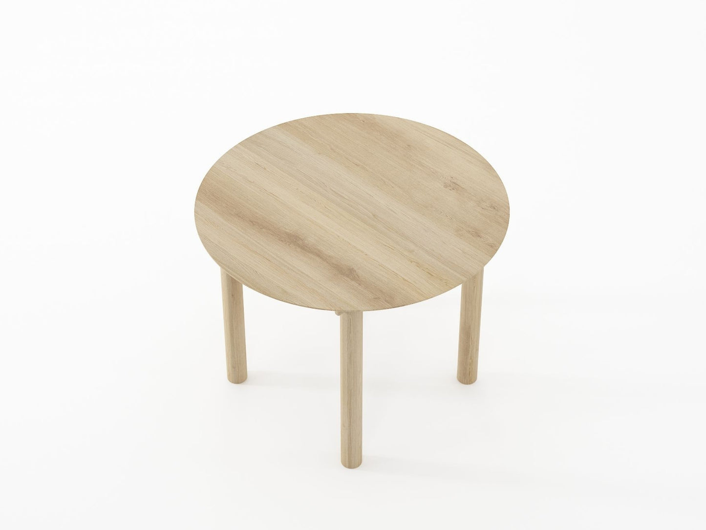 Tenon Round Dining Table 100cm - European Oak