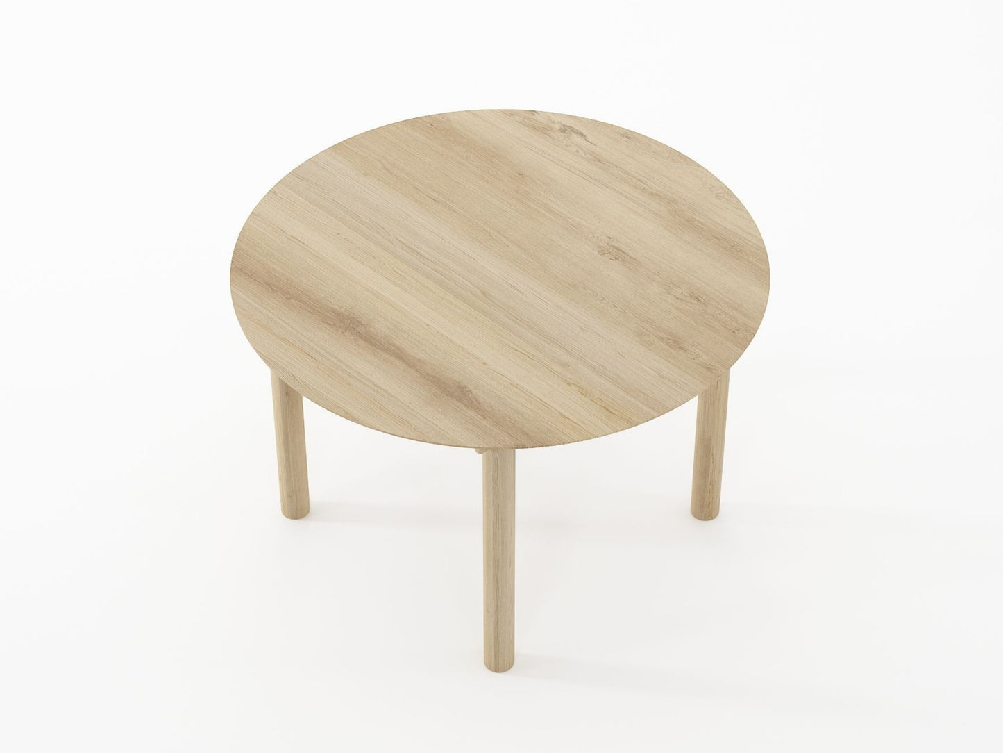 Tenon Round Dining Table 120cm - European Oak
