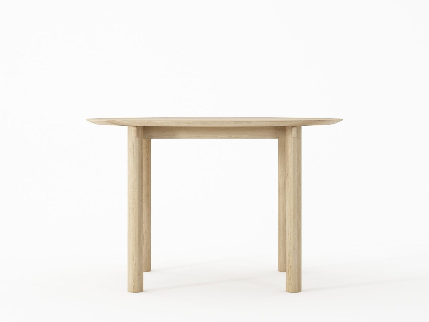 Tenon Round Dining Table 120cm - European Oak