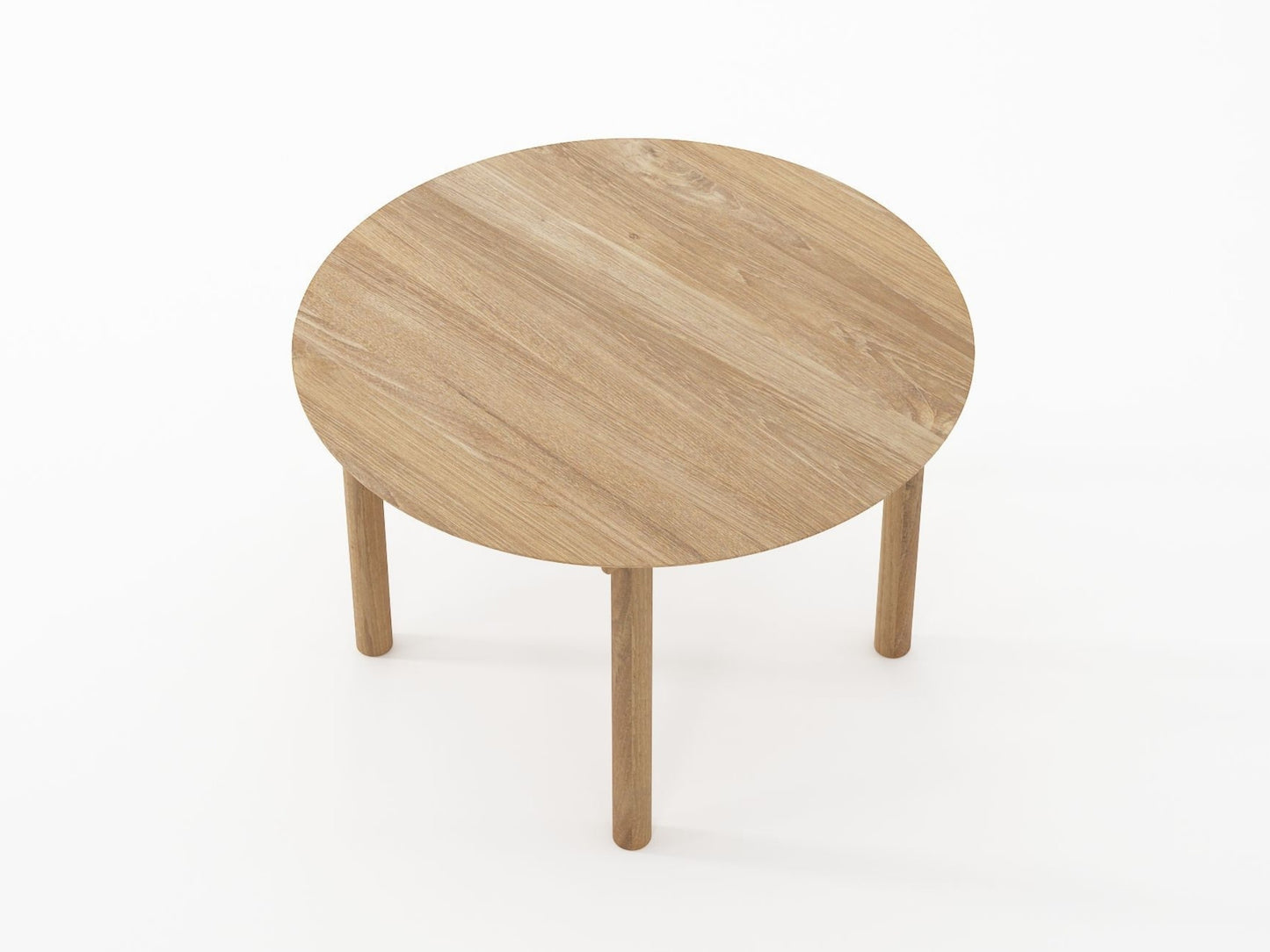 Tenon Round Dining Table 120cm - Teak