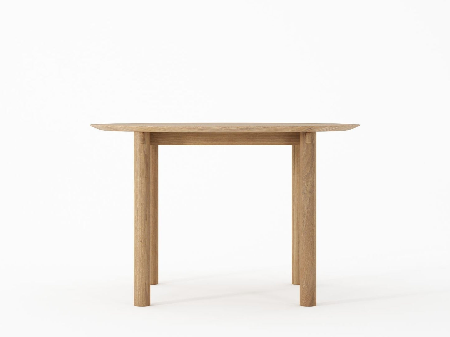 Tenon Round Dining Table 120cm - Teak