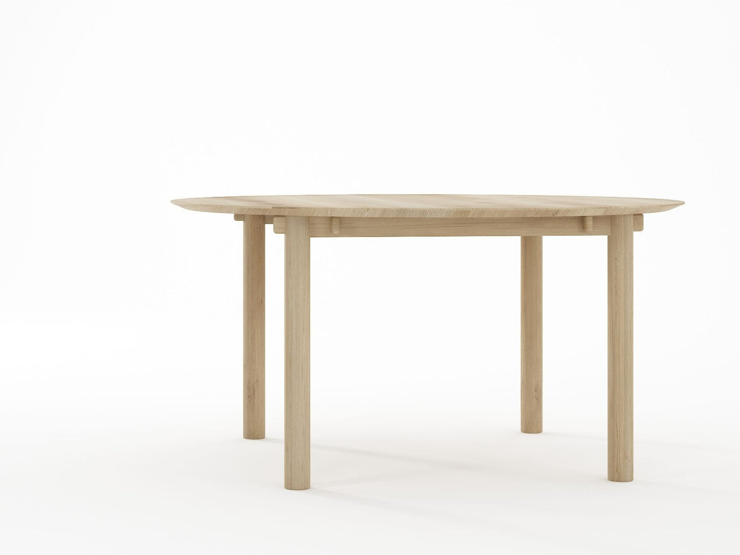Tenon Round Dining Table 150cm - European Oak