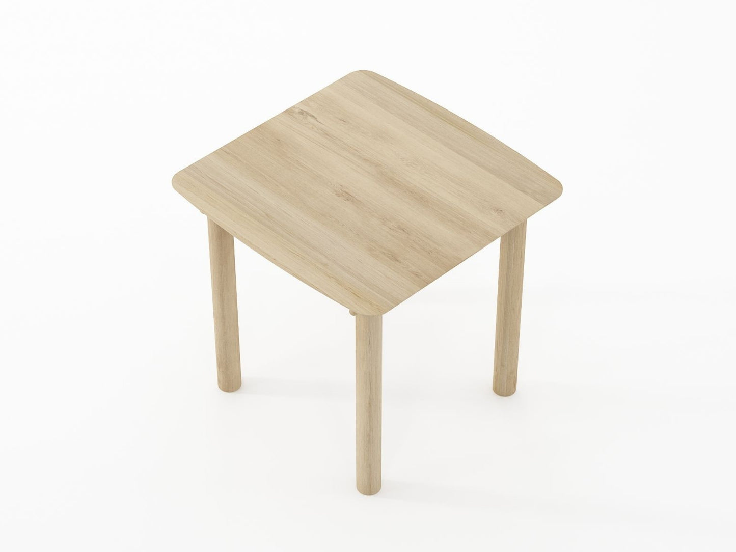 Tenon Square Dining Table 80cm - European Oak