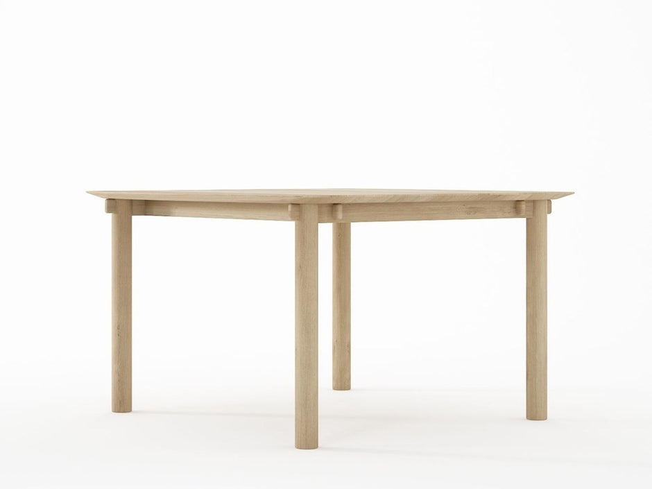 Tenon Square Dining Table 125cm - European Oak