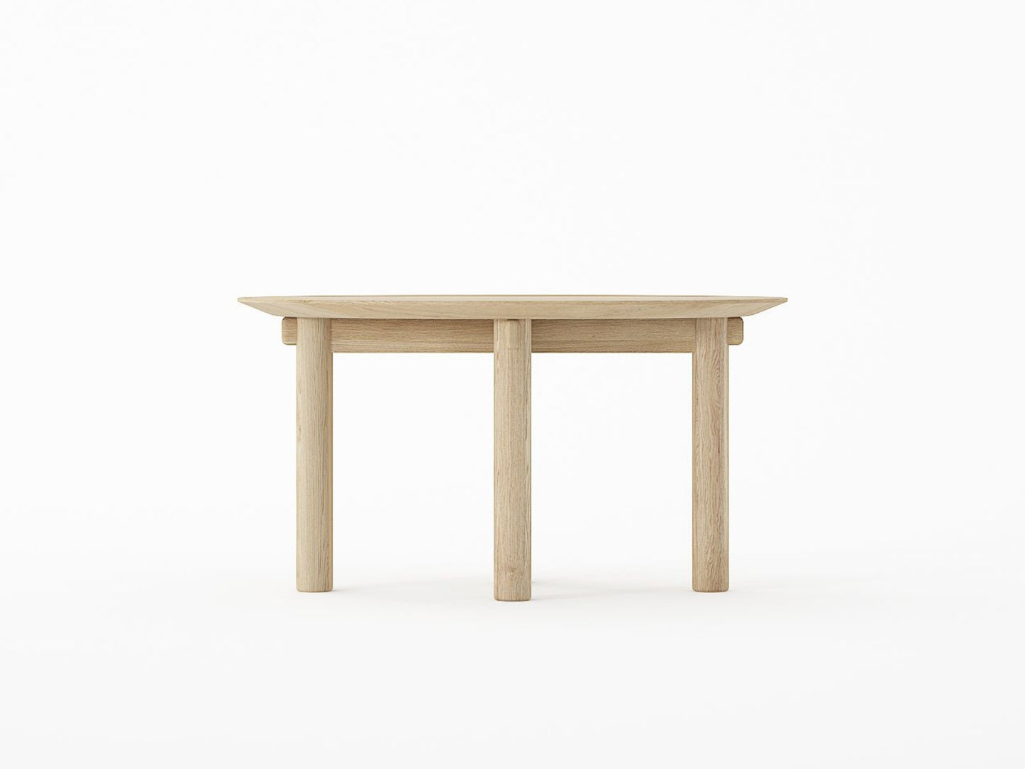 Tenon Oval Coffee Table 75cm - European Oak