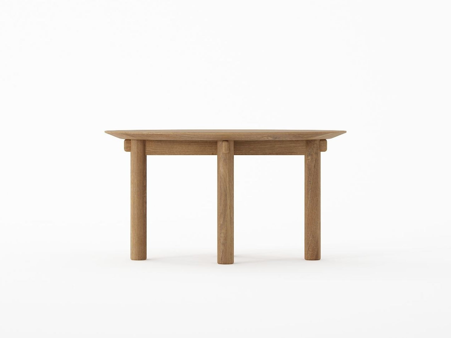 Tenon Oval Coffee Table 75cm - Teak