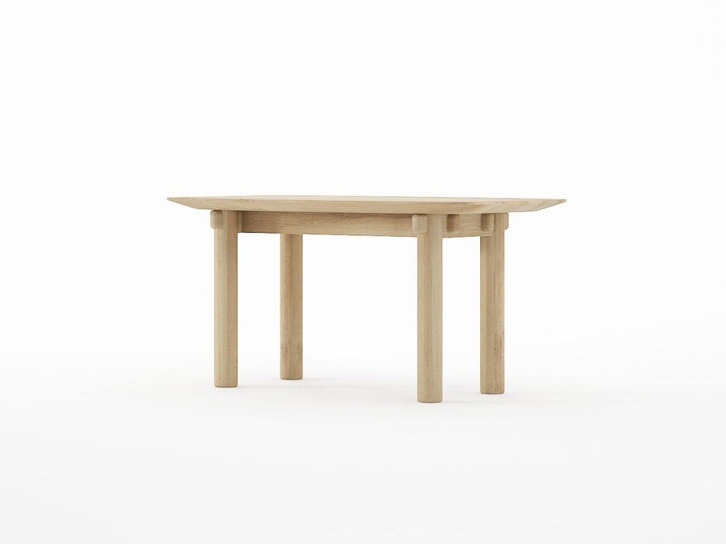 Tenon Rectangular Coffee Table 80cm - European Oak