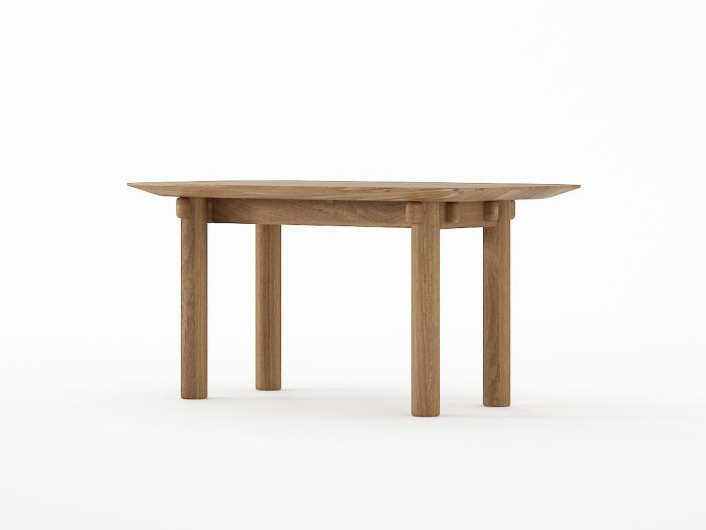 Tenon Rectangular Coffee Table 80cm - Teak