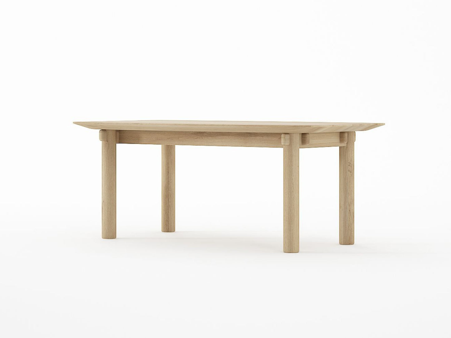 Tenon Rectangular Coffee Table 100cm - European Oak