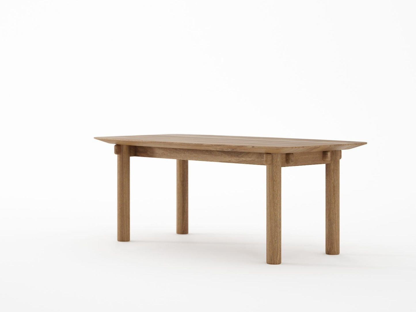 Tenon Rectangular Coffee Table 100cm - Teak