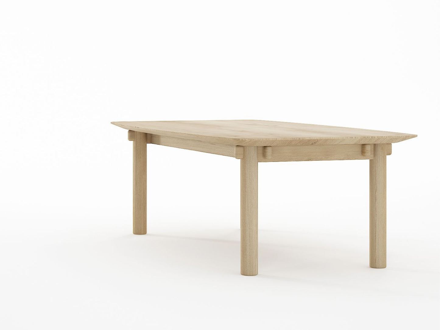 Tenon Rectangular Coffee Table 120cm - European Oak