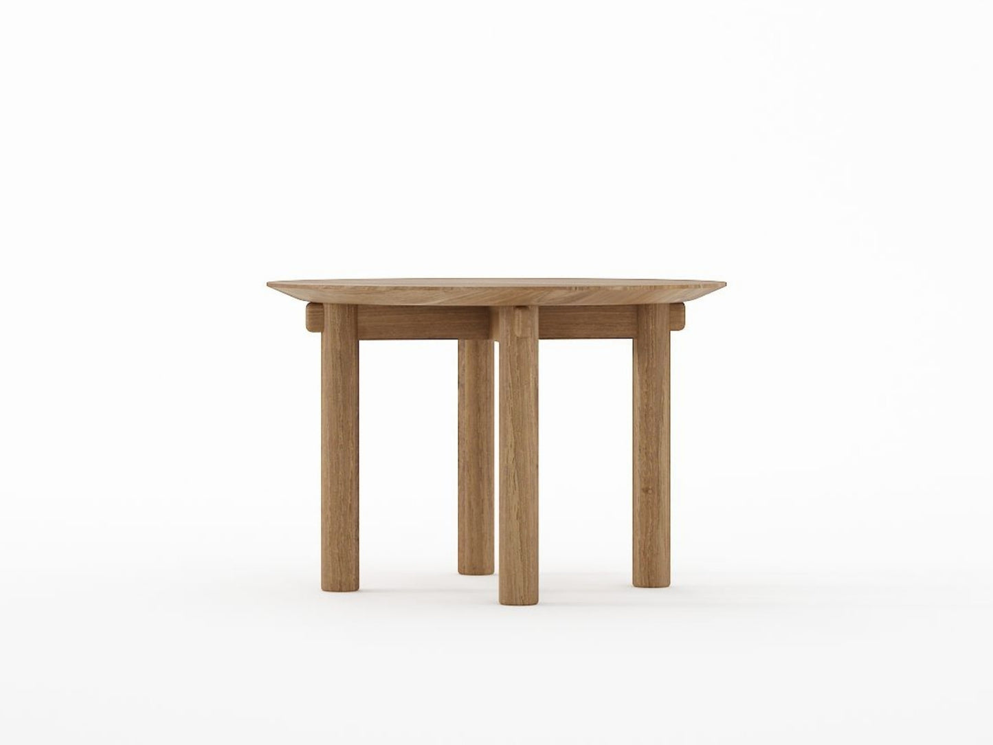 Tenon Round Coffee Table 60cm - Teak