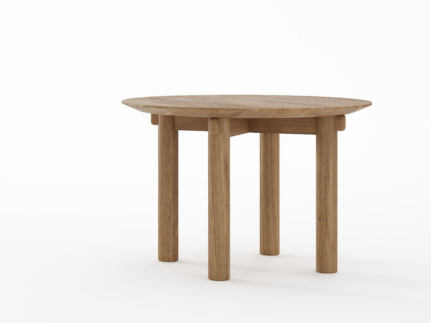 Tenon Round Coffee Table 60cm - Teak