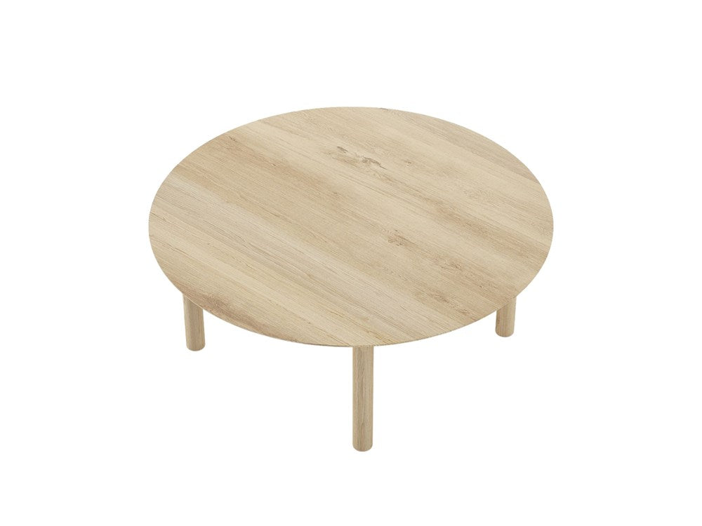 Tenon Round Coffee Table 100cm - European Oak