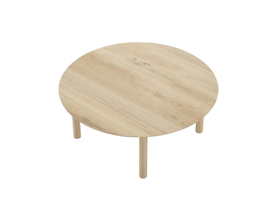 Tenon Round Coffee Table 100cm - European Oak