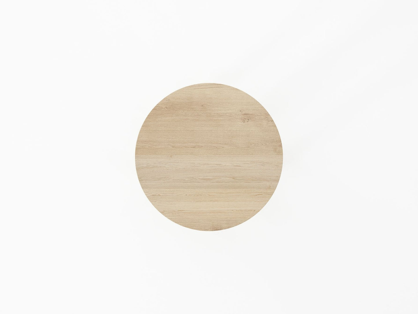 Tenon Round Dining Stool - European Oak