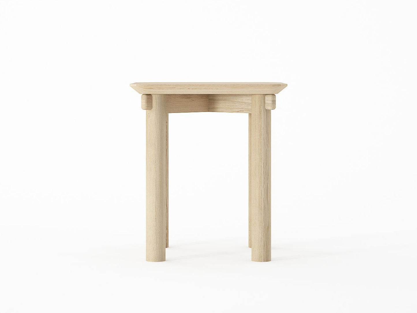 Tenon Square Dining Stool - European Oak