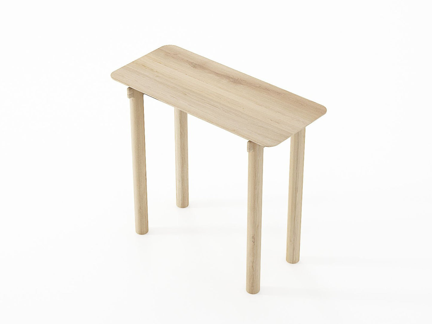 Tenon Console Table 90cm - European Oak