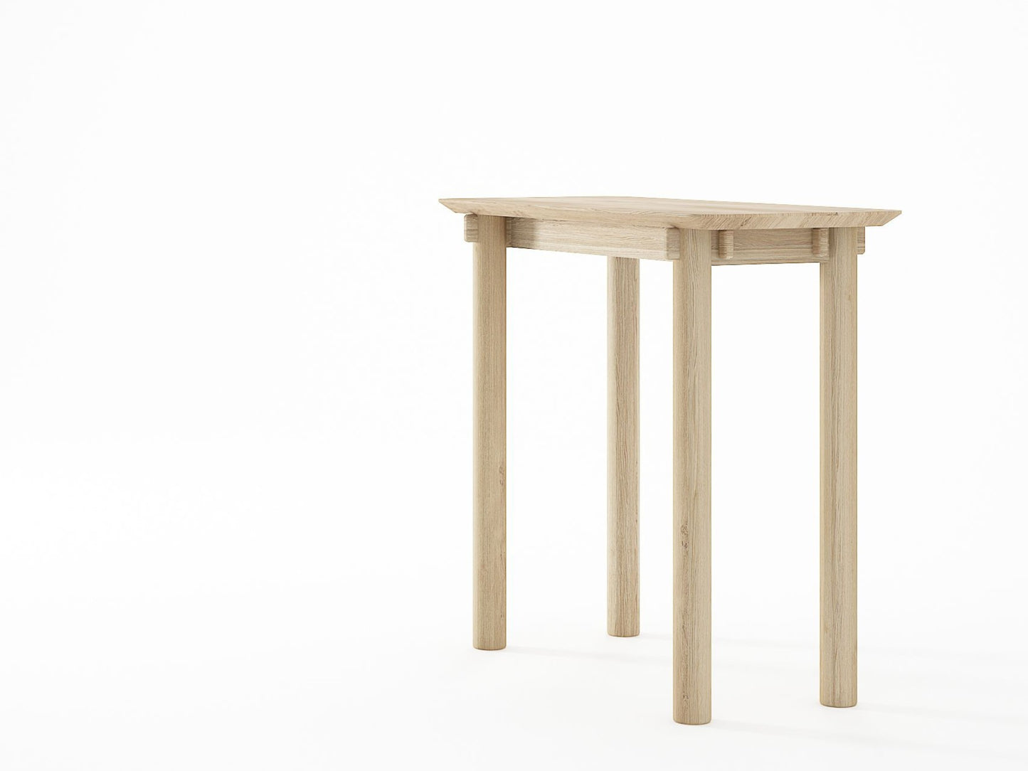 Tenon Console Table 90cm - European Oak