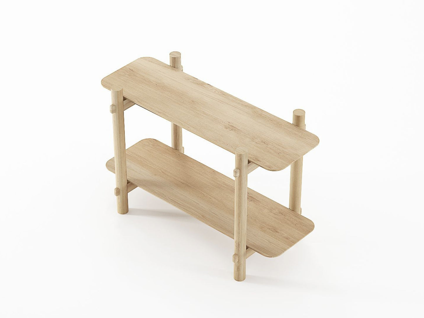 Tenon Open Sideboard 90cm - European Oak