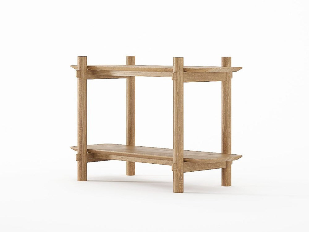 Tenon Open Sideboard 90cm - Teak
