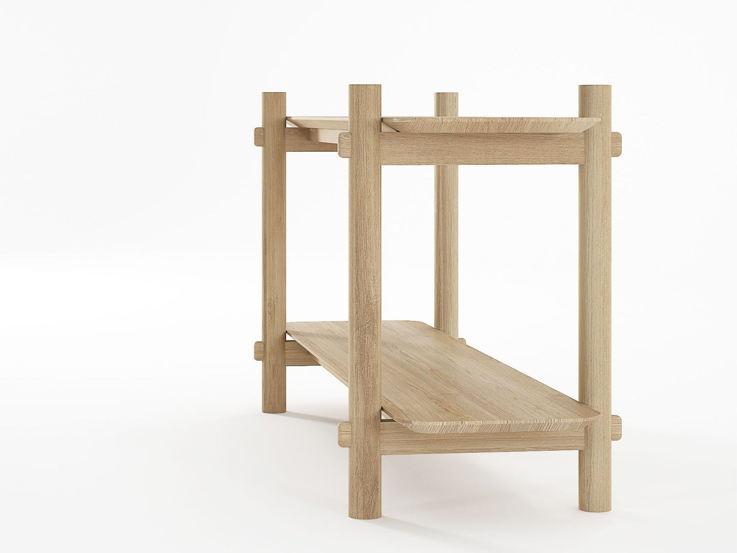 Tenon Open Sideboard 120cm - European Oak
