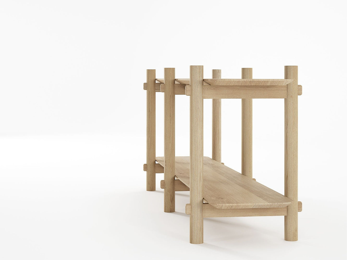 Tenon Open Sideboard 150cm - European Oak
