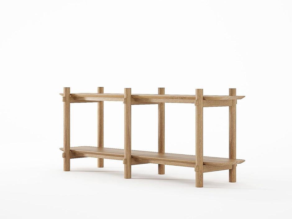 Tenon Open Sideboard 150cm - Teak