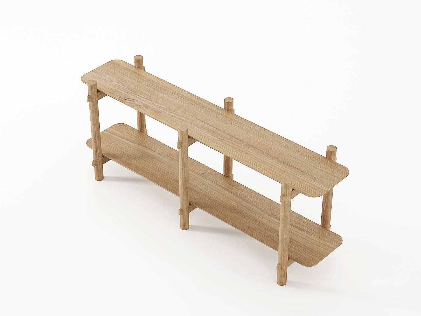Tenon Open Sideboard 150cm - Teak