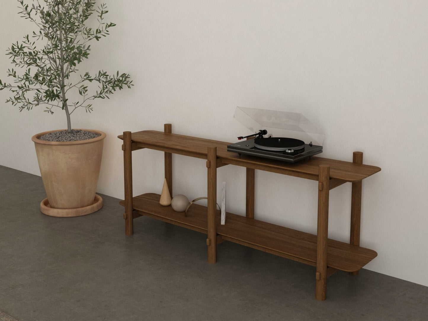 Tenon Open Sideboard 150cm - Teak