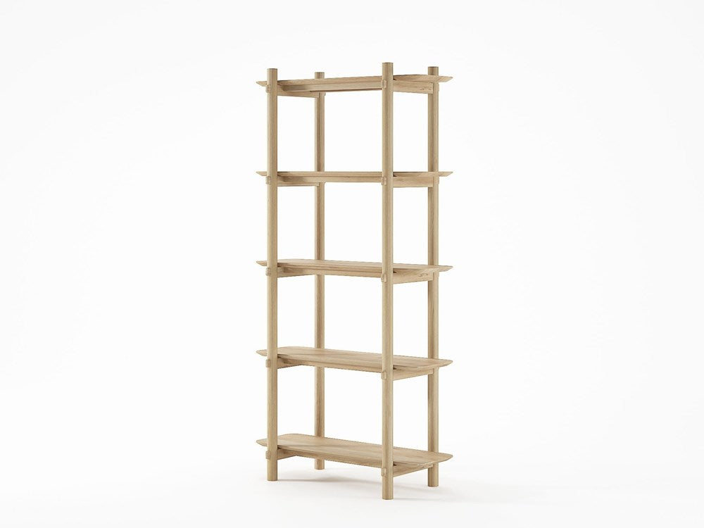 Tenon Bookcase 90cm - European Oak