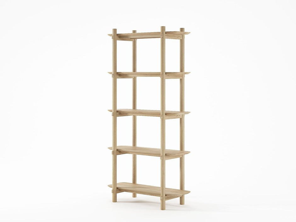 Tenon Bookcase 90cm - European Oak