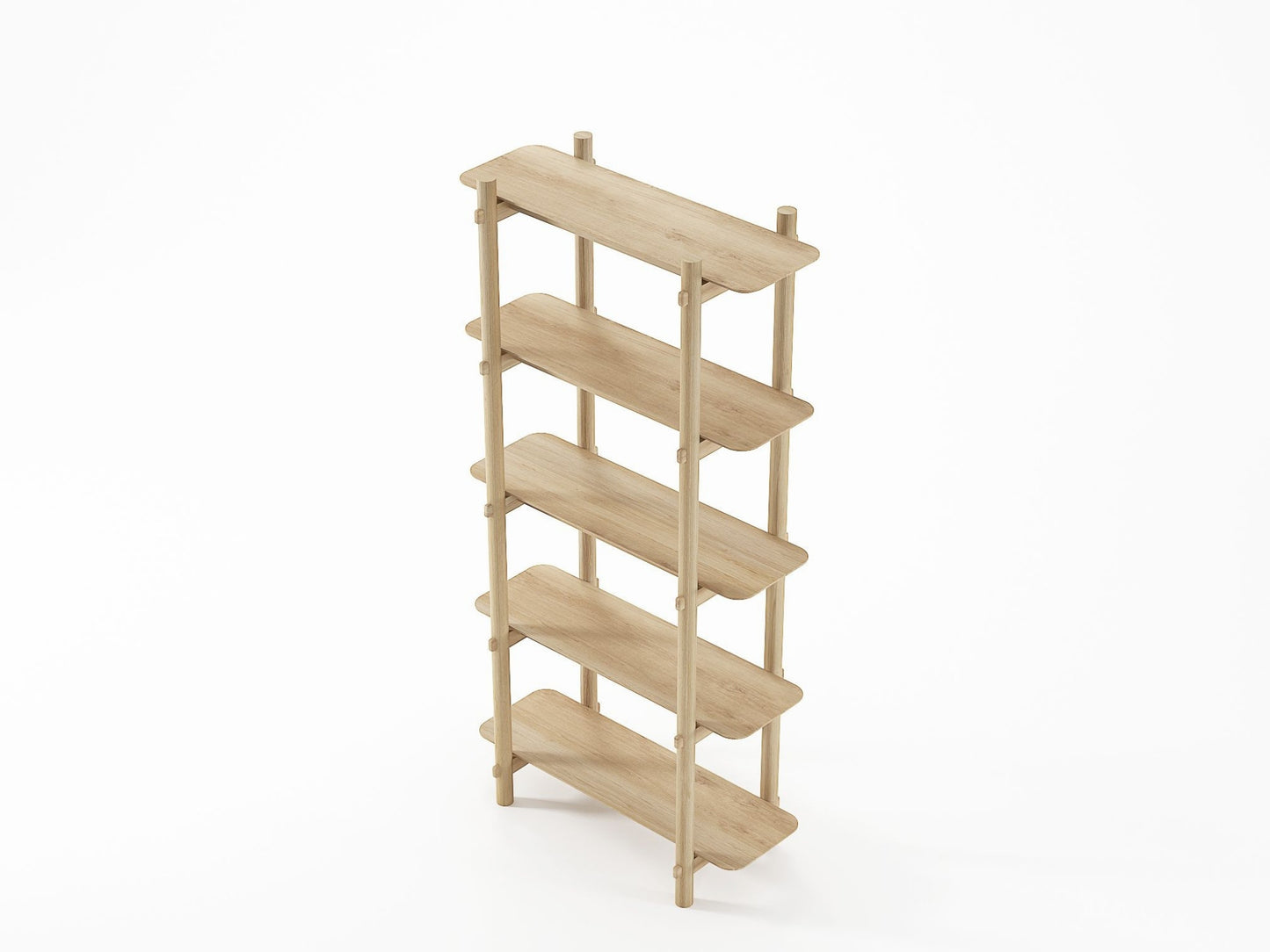 Tenon Bookcase 90cm - European Oak