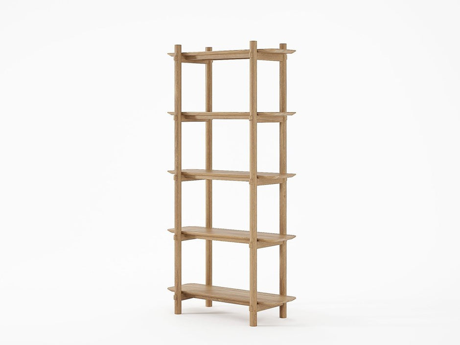 Tenon Bookcase 90cm - Teak