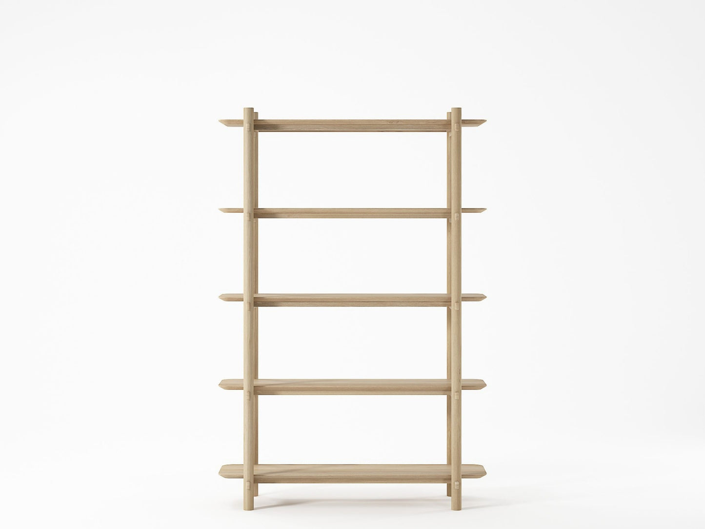 Tenon Bookcase 120cm - European Oak