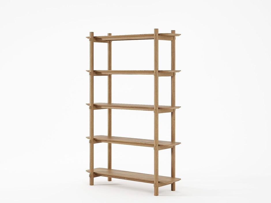 Tenon Bookcase 120cm - Teak